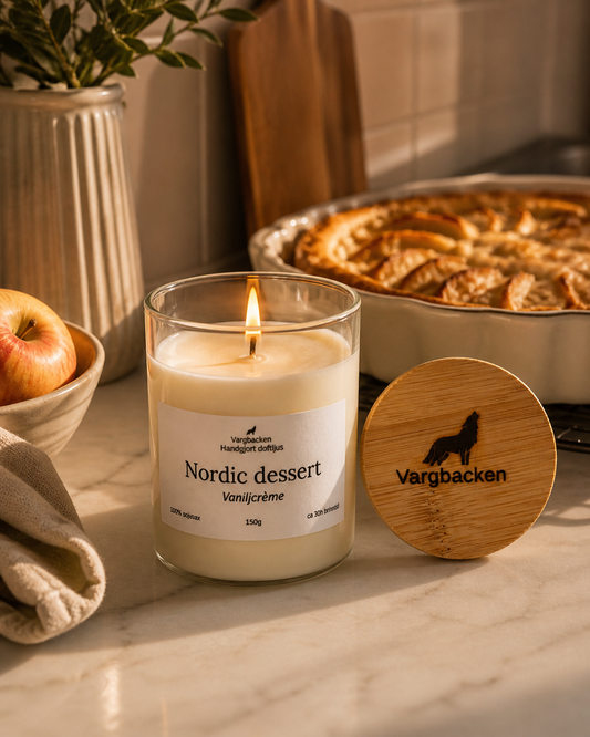 Nordic dessert – vaniljcrème 150g sojavax