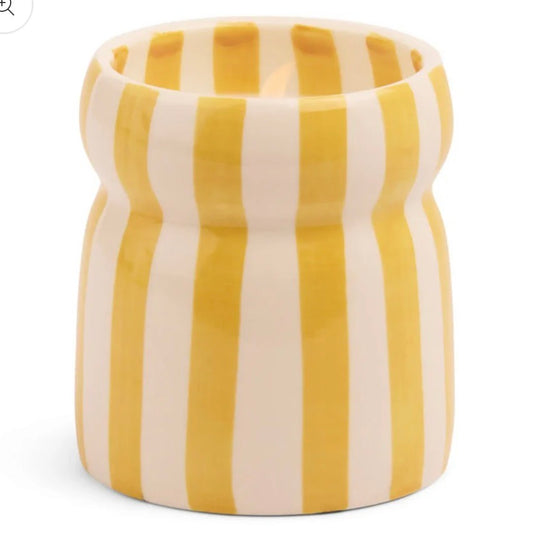 Paddywax Cabana doftljus Gold Coast i okrarandig keramik