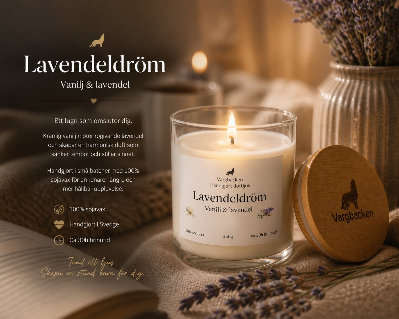 Vargbacken lavendeldröm 150g