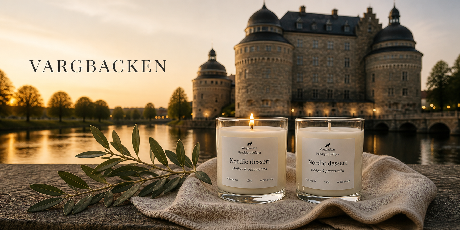 Vargbacken doftljus Örebro Slott