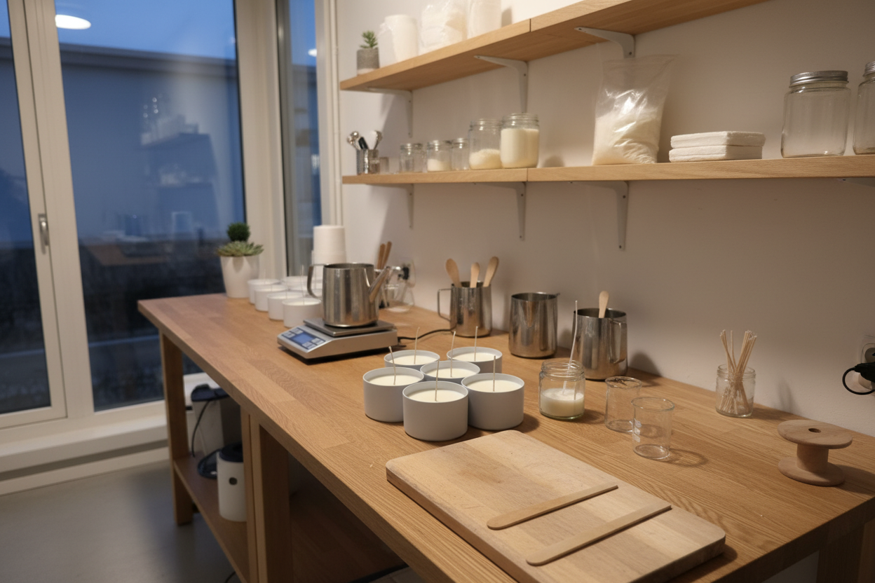 Ljus i verkstadsmiljö