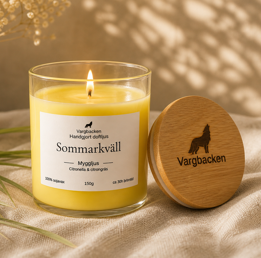 Doftljus sommarkväll 150g sojavax